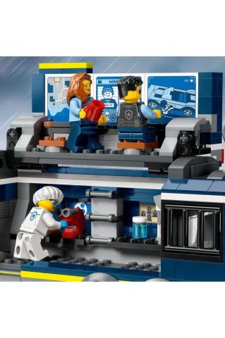 LEGO ® City Polis Mobil Suç Laboratuvarı Kamyonu Oyuncağı 60418 (674 Parça)