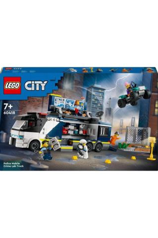 LEGO ® City Polis Mobil Suç Laboratuvarı Kamyonu Oyuncağı 60418 (674 Parça)