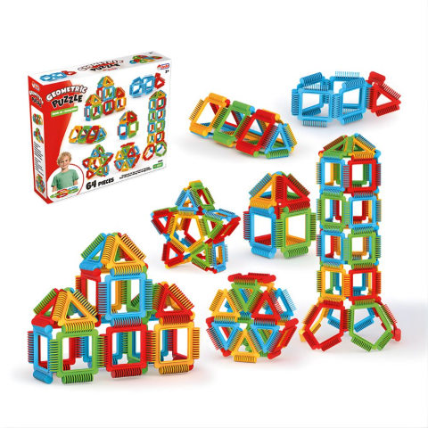 Geometrik Puzzle 64 Parça