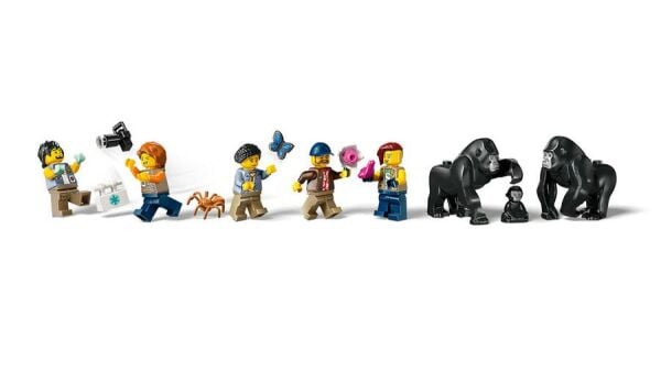 60437 LEGO® City Orman Kaşifinin Helikopteri Kamp Yerinde