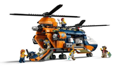 LEGO® City Orman Kaşifinin Helikopteri Kamp Yerinde 60437