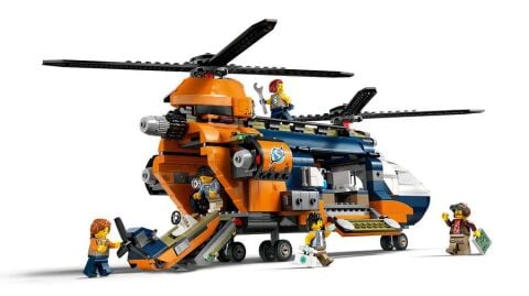 LEGO® City Orman Kaşifinin Helikopteri Kamp Yerinde 60437