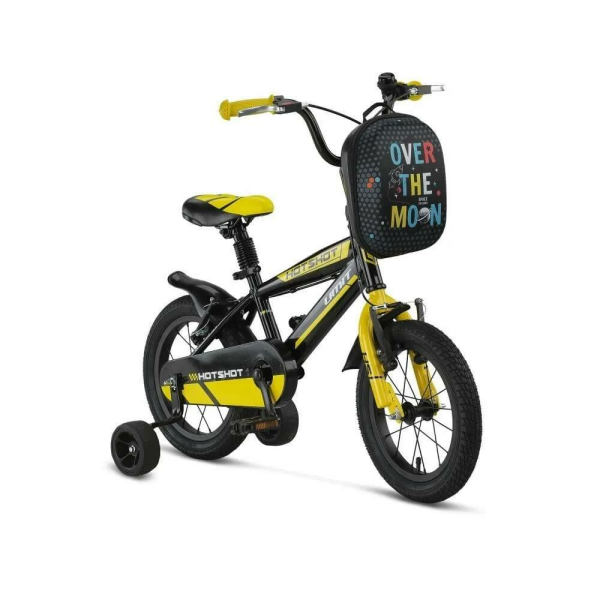 16 Hotshot Çanta V Erkek Çocuk Bisikleti 16 Jant Siyah Sarı