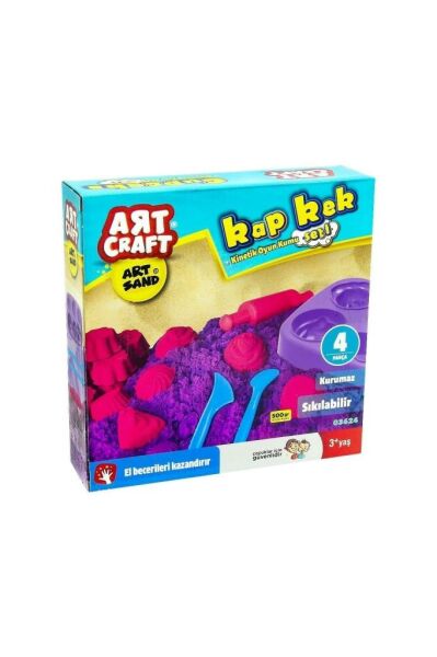 Kap Kek Kinetik Kum Seti 500gr