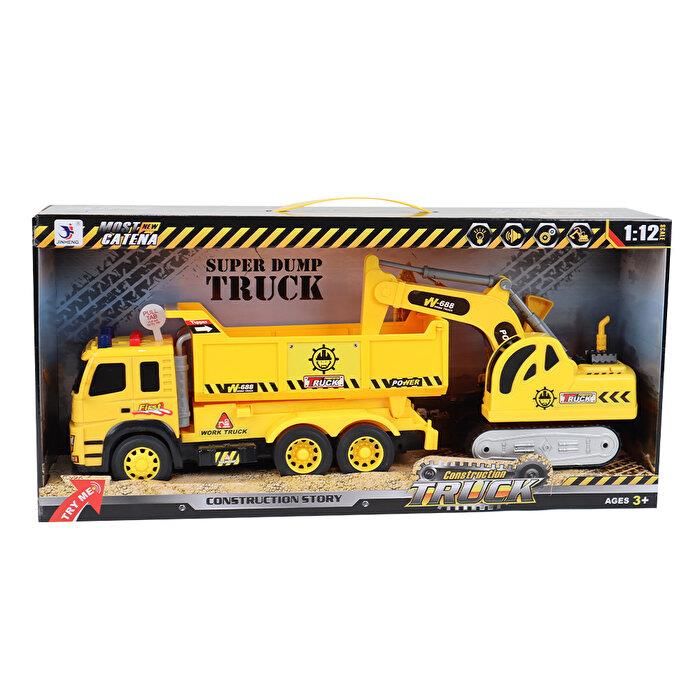 Sesli Işıklı Kamyon Dozer