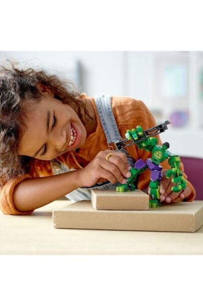 LEGO ® Marvel Hulk Robot Zırhı 76241 -6 Yaş ve Üzeri için Koleksiyonluk Oyuncak Yapım Seti(138 Parça)