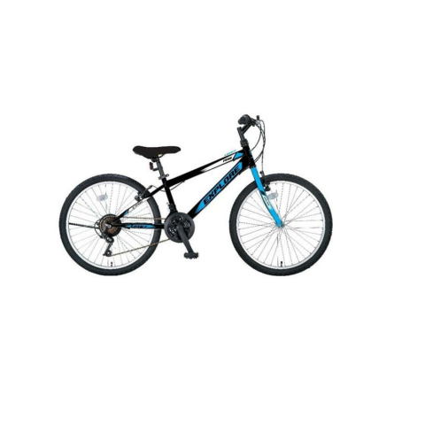 Explorer Erkek Dağ Bisikleti V 24 Jant 21 Vites Siyah Mavi