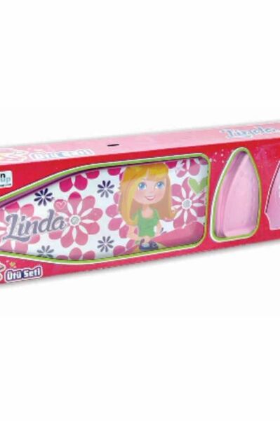 Çocuk Pembe Linda Ütü Seti