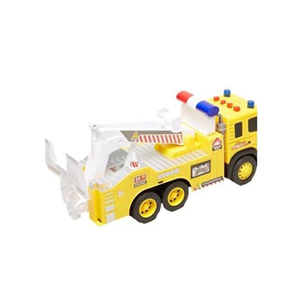 Kutuda Sesli Işıklı Çekici Kamyon İş Makinası