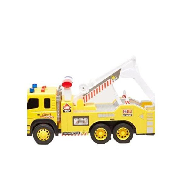 Kutuda Sesli Işıklı Çekici Kamyon İş Makinası