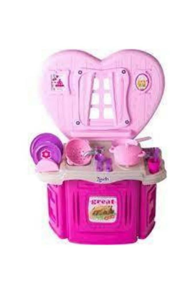 Furkan Oyuncak Linda Kalpli Mutfak Seti 18 Parça Fr58529