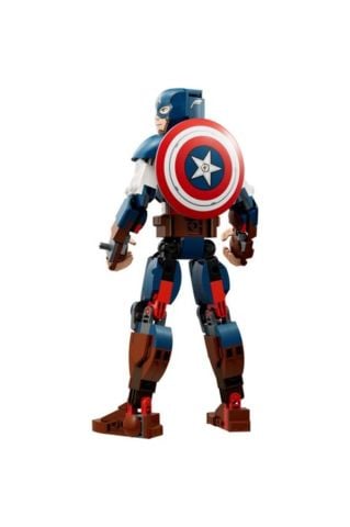 LEGO Marvel Kaptan Amerika Yapım Figürü 76258