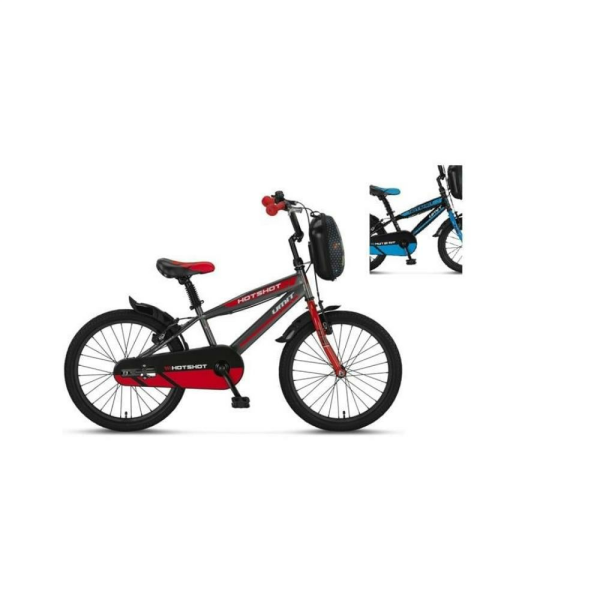 Hotshot Çanta V Erkek Çocuk Bisikleti 20 Jant Siyah Mavi