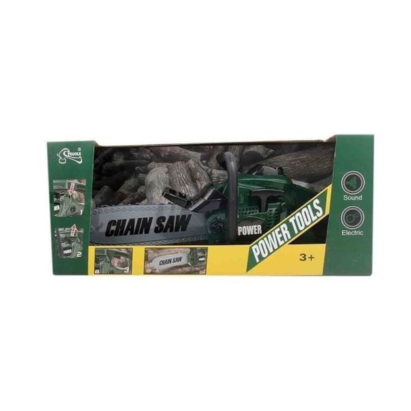 Pilli Sesli Ağaç Motoru Testere