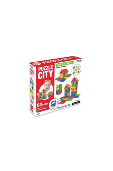 Puzzle City 64 Parça