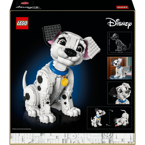 LEGO® ǀ Disney 101 Dalmaçyalı Köpek Yavrusu Yetişkinler için Nostaljik Hediye Fikri 43269
