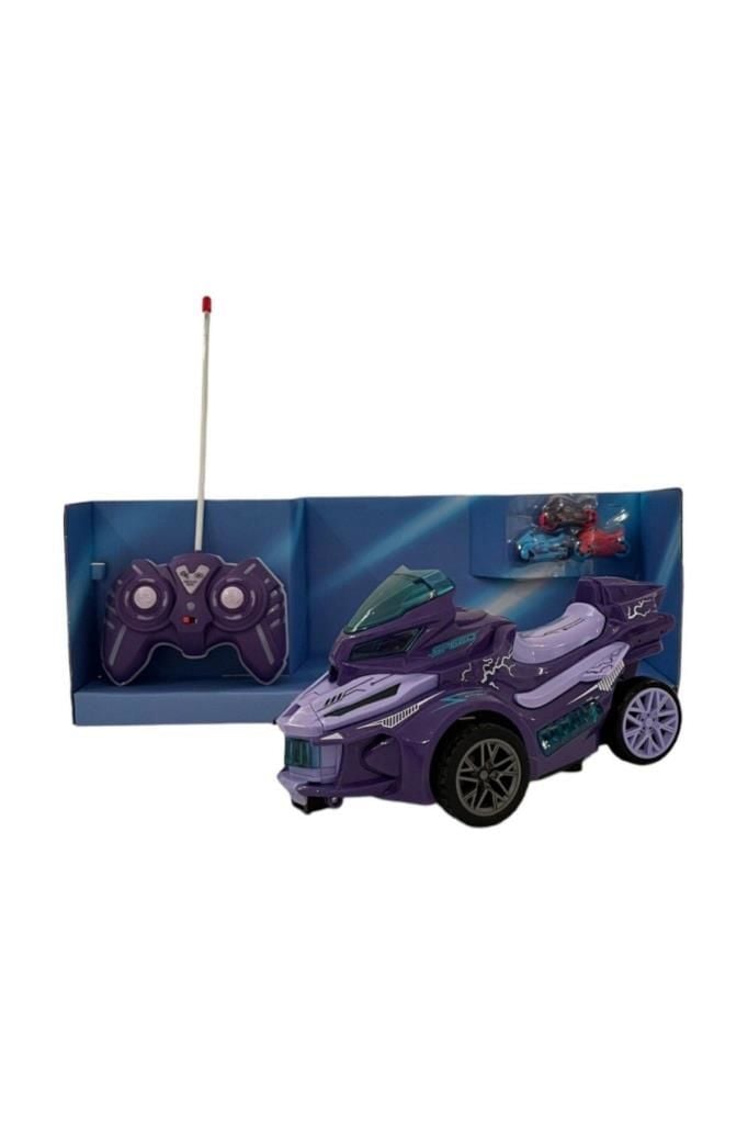 Uzaktan Kumandalı Motorsiklet Fırlatan Araba Şarjlı Full Fonksiyonlu