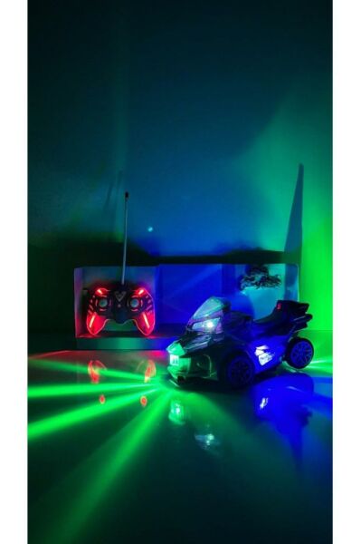 Uzaktan Kumandalı Motorsiklet Fırlatan Araba Şarjlı Full Fonksiyonlu