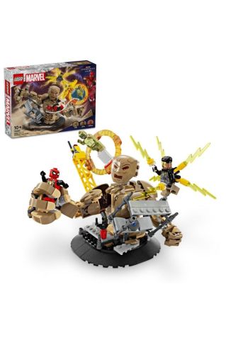 LEGO ® Marvel Örümcek Adam Kum Adam’a Karşı: Son Savaş Seti 76280 (347 Parça)