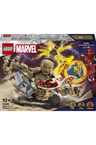 LEGO ® Marvel Örümcek Adam Kum Adam’a Karşı: Son Savaş Seti 76280 (347 Parça)