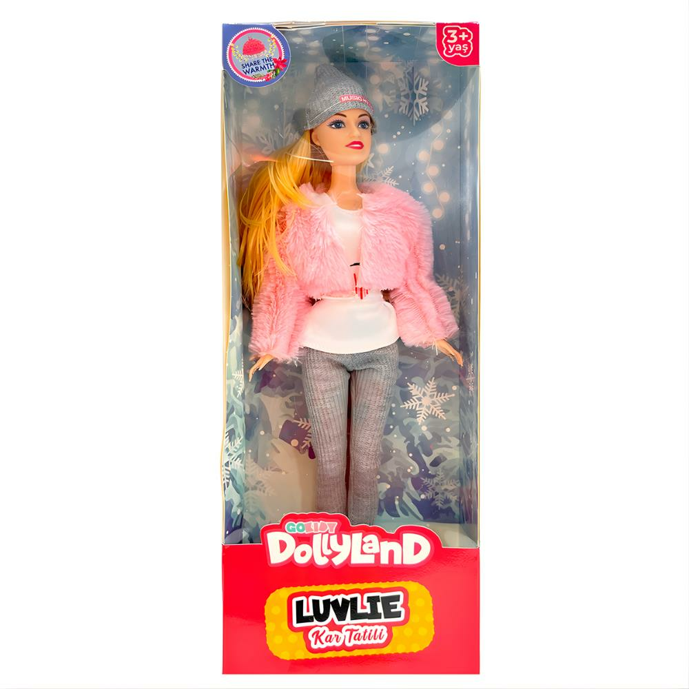 Manken Bebek Kışlık Elbise Kutulu