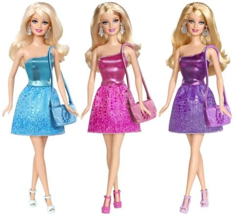 Barbie Pırıltılı Bebekler T7580