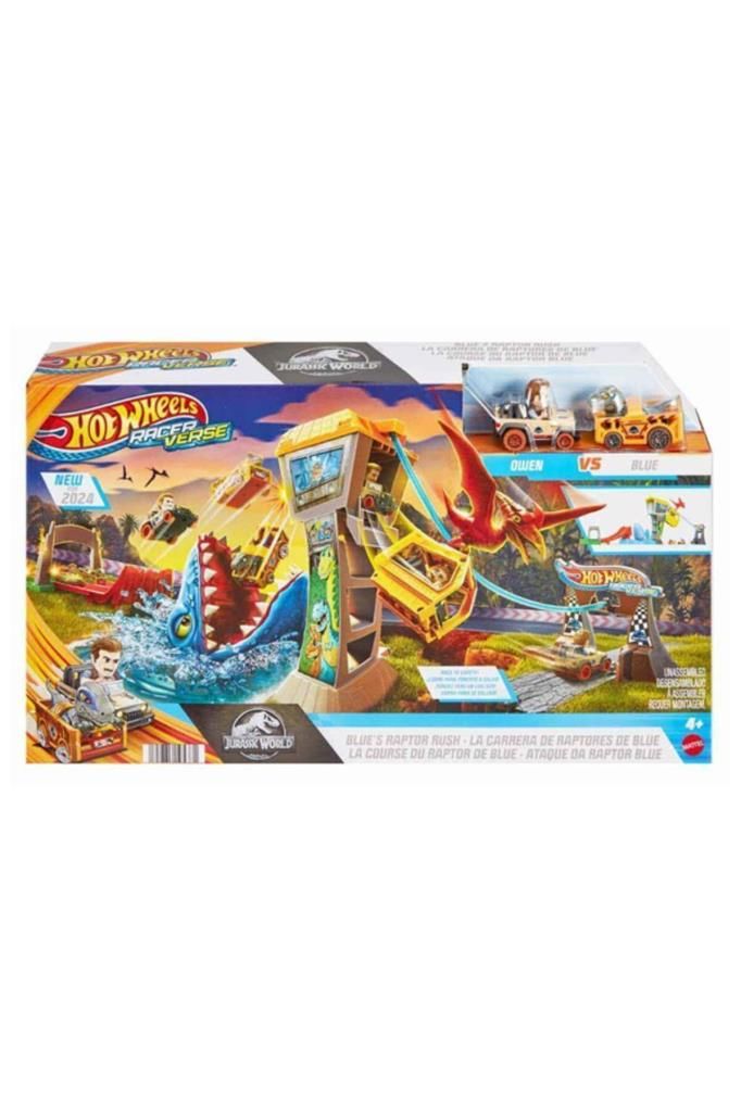 Hot Wheels Racerverse Jurassic Pist Seti HTP12