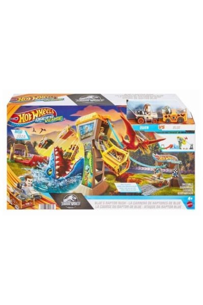 Hot Wheels Racerverse Jurassic Pist Seti HTP12