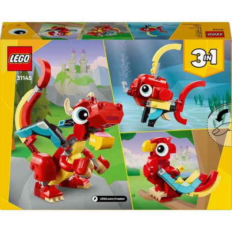 LEGO® Creator Kırmızı Ejderha 31145