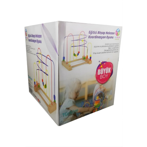 Hobi Ahşap Helezon Koordinasyon Oyunu HED224