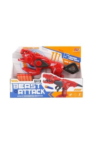 Kaplan Soft Mermi Atan Oyuncak Silah