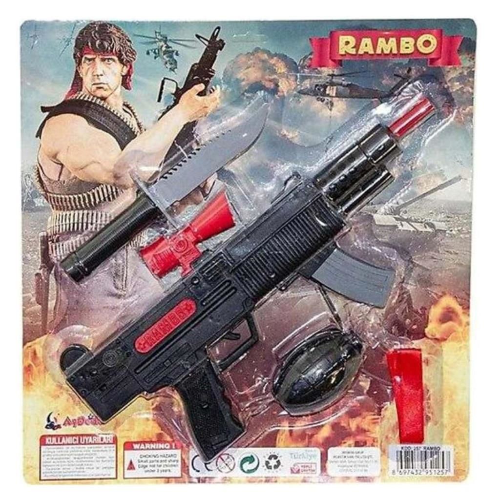 Karteleda Silahlı Rambo Set