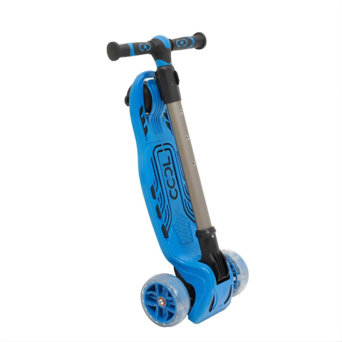 Cool Wheels 3 Tekerlekli Işıklı Maxi Scooter Mavi