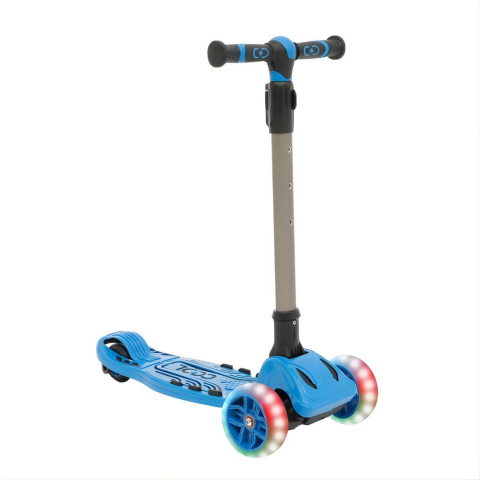 Cool Wheels 3 Tekerlekli Işıklı Maxi Scooter Mavi