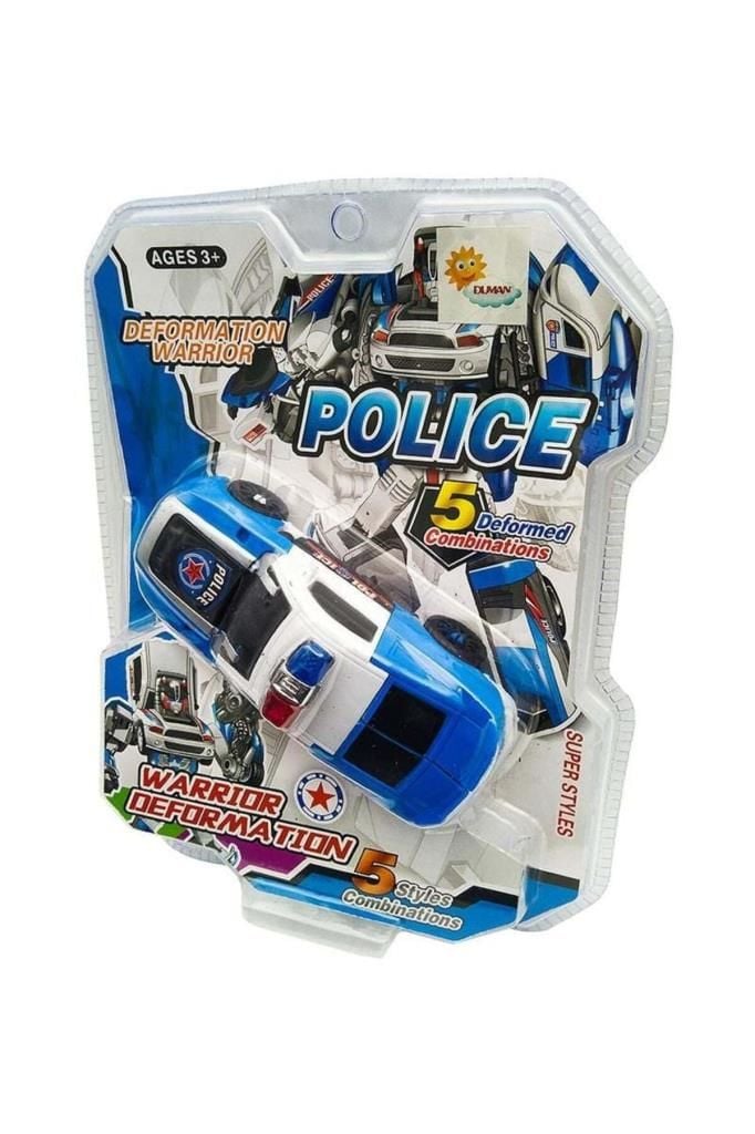 TimeStart HL717-4 Dönüşebilen Polis Set 5 ASS. -DMN