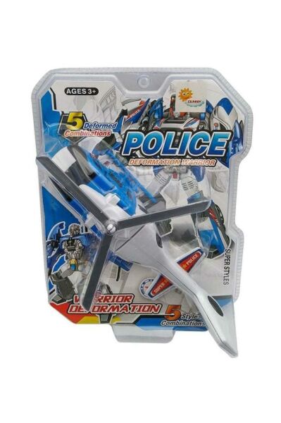 TimeStart HL717-4 Dönüşebilen Polis Set 5 ASS. -DMN