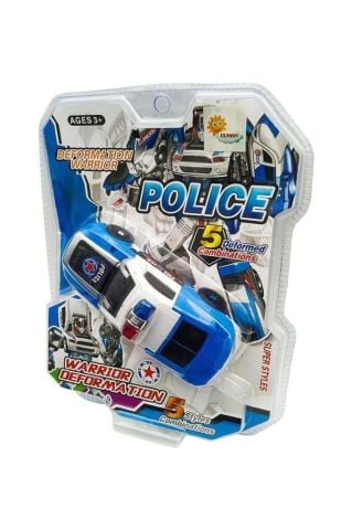 TimeStart HL717-4 Dönüşebilen Polis Set 5 ASS. -DMN