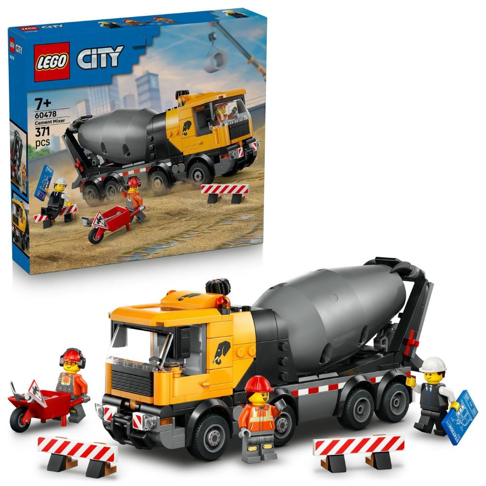 LEGO® City Beton Mikseri 60478