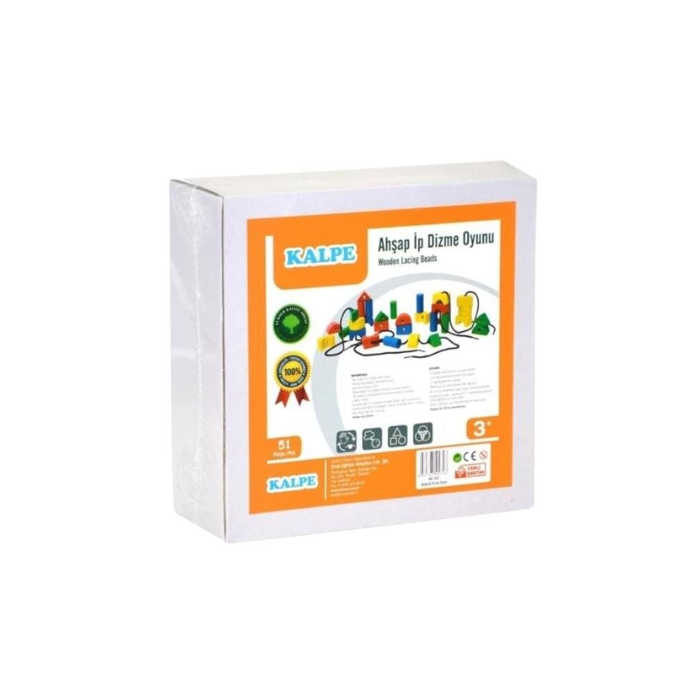 Ahşap İpe Dizme Oyunu