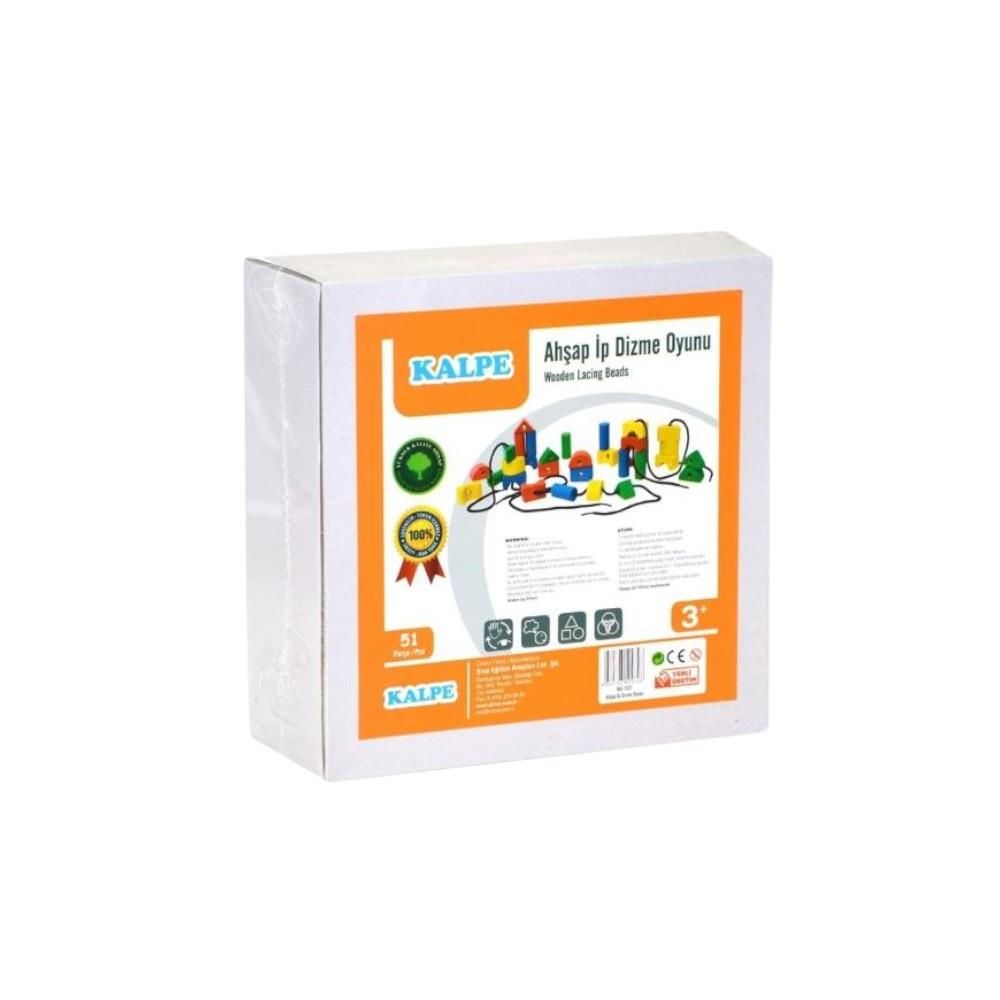 Ahşap İpe Dizme Oyunu