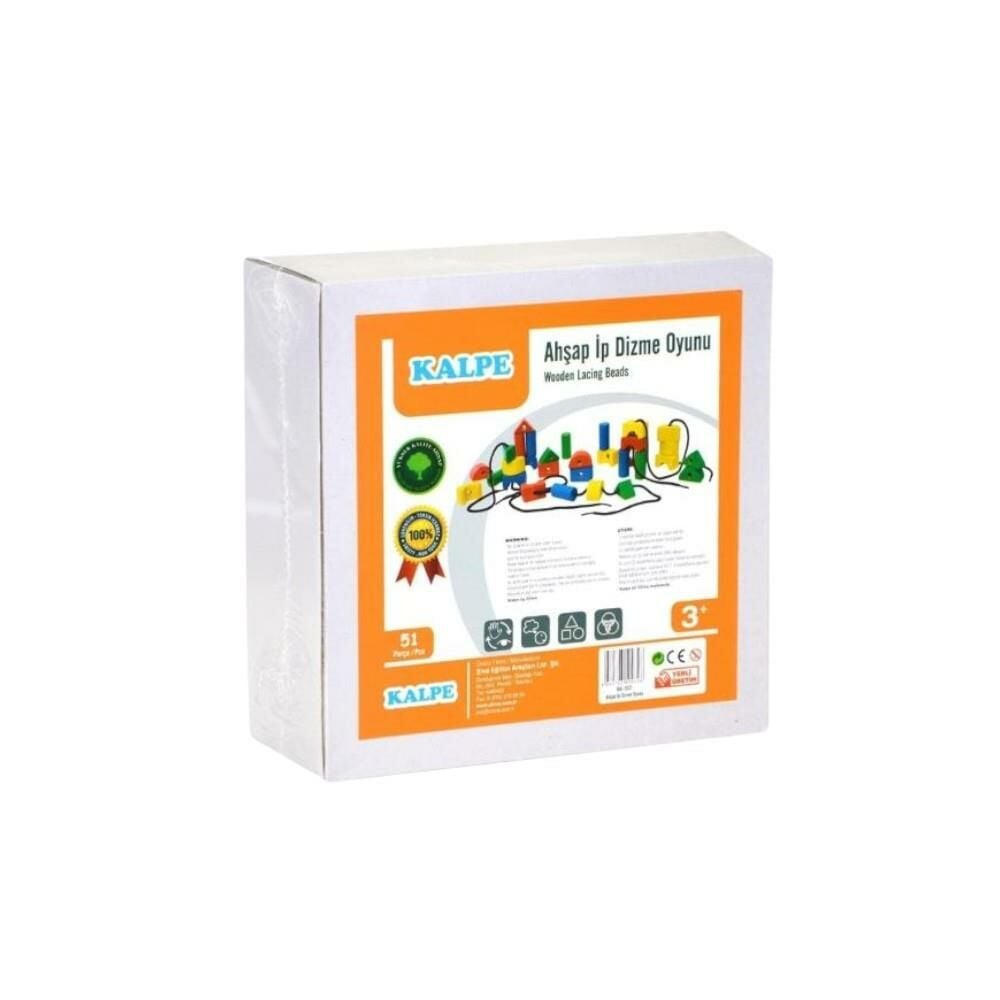 Ahşap İpe Dizme Oyunu