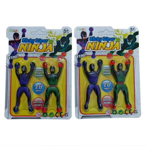 Yapışkan Ninjalar 2'li Set