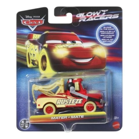 Cars Karanlıkta Parlayan Yarışçılar Tekli Karakter Araçlar