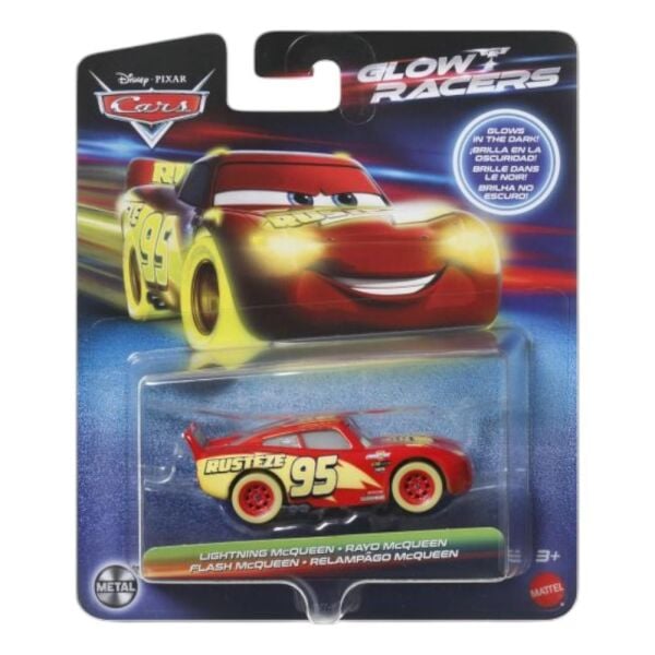 Cars Karanlıkta Parlayan Yarışçılar Tekli Karakter Araçlar