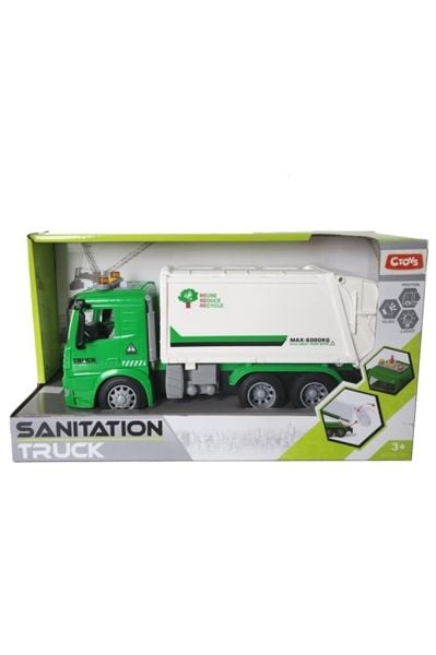 Oyuncak Işıklı ve Sesli Çöp Kamyonu Py8920A