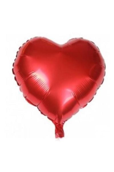 Kırmızı Kalp 18'' Folyo Balon