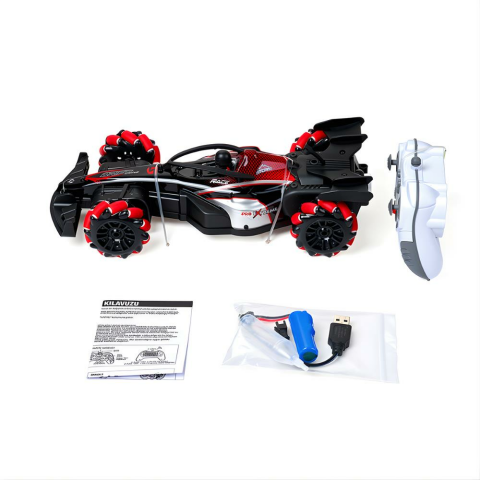 Sprey Buharlı Sesli Işıklı Full Fonksiyon Şarj Edilebilir Uzaktan Kumandalı F1 Arabası 1:16 Ölçek