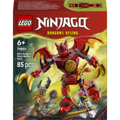 LEGO® NINJAGO® Kai’nin Ejderha Robotu Savaş Paketi 71851