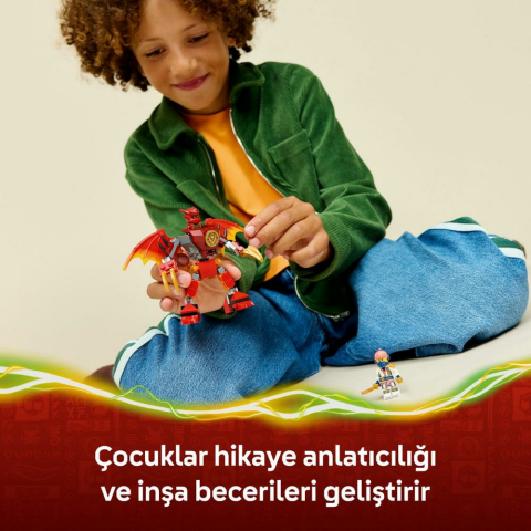 LEGO® NINJAGO® Kai’nin Ejderha Robotu Savaş Paketi 71851