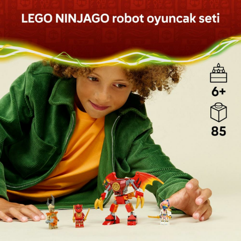 LEGO® NINJAGO® Kai’nin Ejderha Robotu Savaş Paketi 71851